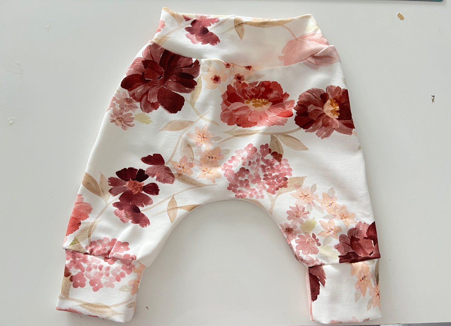 Boho Floral Baby Harem Pants